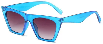 Produktbild von Damen Sonnenbrille 5154 - Rechteckig in Blau mit UV-Schutz KP37035