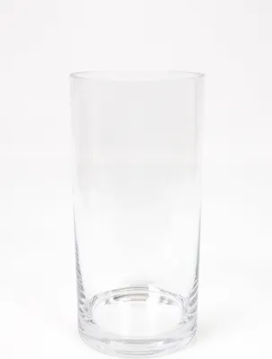 Produktbild von INNA-Glas Zylinder Vase Sansa aus Glas, klar, 25cm, Ø 12cm - Blumenvase - Tischvase