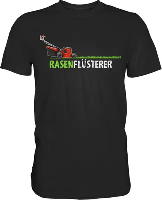 Produktbild von Rasenmäher T-Shirt Gärtner Humor Gartenarbeit Garten Geschenk – Black / L