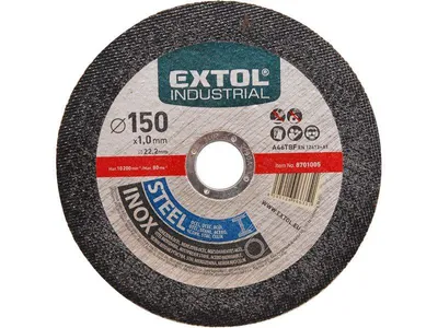 Produktbild von Trennscheibe für Stahl/Edelstahl Extol Industrial (8701019) 230x1,6x22,2mm