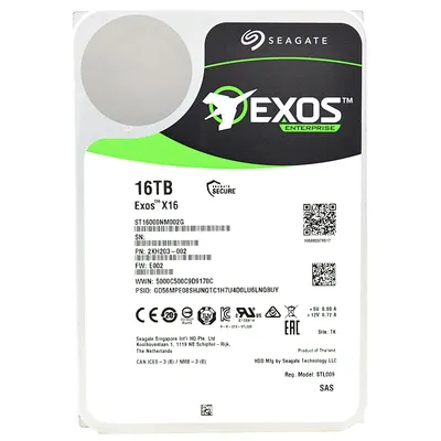 Image de Seagate ST16000NM002G Seagate EXOS X16 SAS 16 TB interne Festplatte