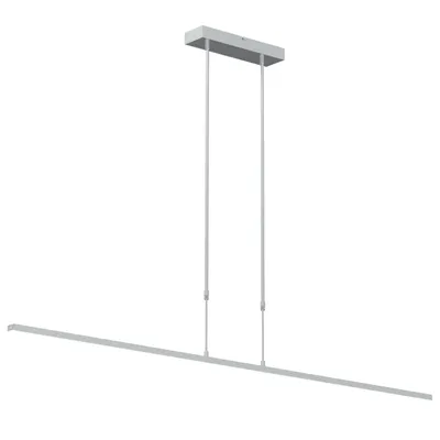 Produktbild von Steinhauer Pendelleuchte Zelena LED 3-flammig Silber Matt 155x8cm