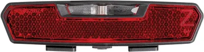 Produktbild von Juno B – Batteriebetriebenes Rücklicht für Fahrräder – Montageabstand 80 mm – inklusive 2 x AAA-Batterien