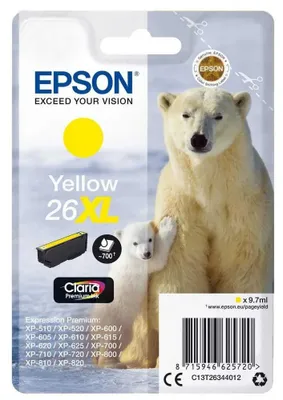 Image de Encre originale pour EPSON Expression XP 600 jaune XL