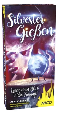 Produktbild von Bleigiessen Wachs 6 Hohlfiguren