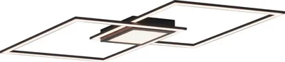 Obrázek produktu pro Stropní svítidlo LED - černá - bílá - plast - kov - š 106 cm
