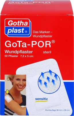 Produktbild von GoTa-POR Wundpflaster steril 7,2cmx5cm, 50 St PFL