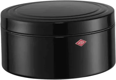 Produktbild von Wesco Gebäckdose Classic Line, Cookie Box, Keksdose, Stahlblech pulverbeschichtet, Schwarz Matt, 4 Liter, 324402-73