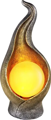 Produktbild von LED Gartenleuchte, Silber, Gold, Leuchtkugel, H 26,5cm