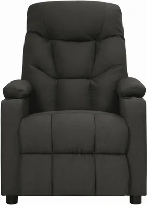 Obrázek produktu pro relaxační křeslo vidaXL Black Fabric