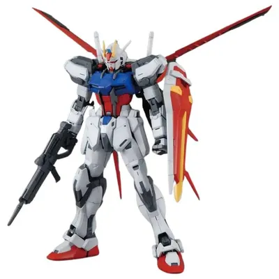 Obrázok produktu pre Modelová stavebnica postavy Mobile Suit Gundam MG 1/100 Aile Strike Ver RM