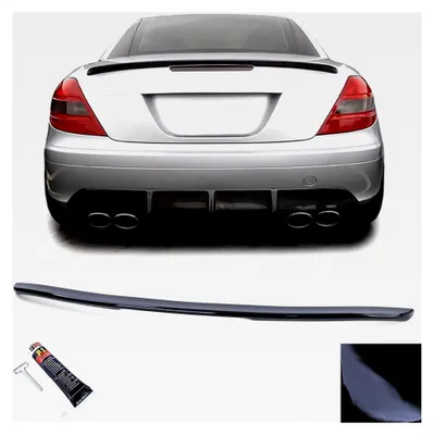Produktbild von Heckspoiler Sportlippe Schwarz Glanz mit ABE für Mercedes SLK R171 2004-2011