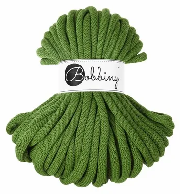 Immagine prodotto di Cordone intrecciato Bobbiny Jumbo 9 mm 30 m verde muschio Šňůra