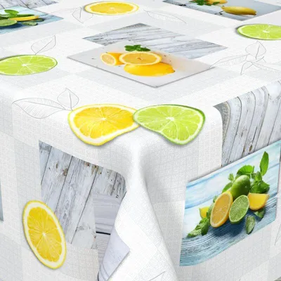 Produktbild von Tischdecke Lemon - 140x160cm, rechteckig