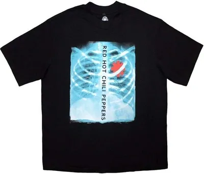 Produktbild von Red Hot Chili Peppers X-Ray Black 2XL T-Shirt