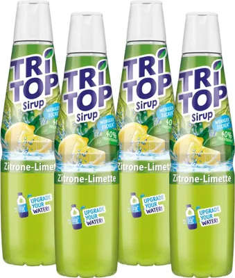 Produktbild von TRi TOP Sirup Zitrone-Limette 600 ml (4er Pack)