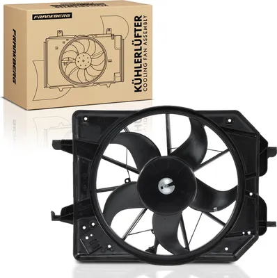 Obrázok produktu pre Frankberg 1x chladič motora s jedným ventilátorom s rámom ventilátora chladiča Ford Focus 1.4L 1.6L 1998-2004