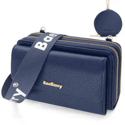 Immagine prodotto di Borsa a tracolla per cellulare - Tracolla con portafoglio