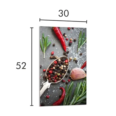 Obrázek produktu pro SKLENĚNÉ KRÁJECÍ PRKÉNKO 30x52 Koření
