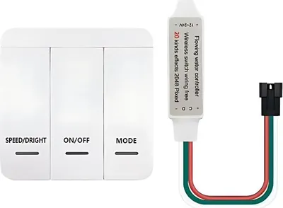 Produktbild von Funk LED-Controller-Set für Lauflichtstreifen – Steuerung für bis zu 125 m LED-Streifen