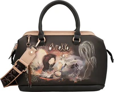 Produktbild von Anekke Handtasche Umhängetasche Dreamverse Bowling Bag Darkbrown dunkelbraun
