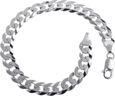 Produktbild von SILBERKETTEN STORE Panzerkette Armband 7,5mm - 925 Silber - 19cm