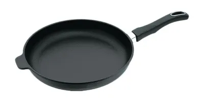 Zdjęcie produktu dla Gastrolux Biotan-Plus Induktion abnehmbarer Griff Guss Bratpfanne mit Stiel, D=26cm, H=4cm 17126B