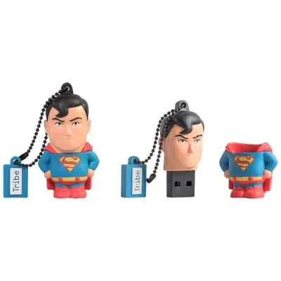 Zdjęcie produktu dla Tribe DC comics Superman, 16 GB, USB Typu-A, 2.0, Pokrywka, Wielobarwny
