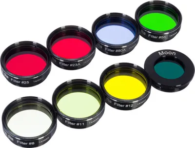 Zdjęcie produktu dla Zestaw filtrów F8 "Układ słoneczny" od Levenhuk