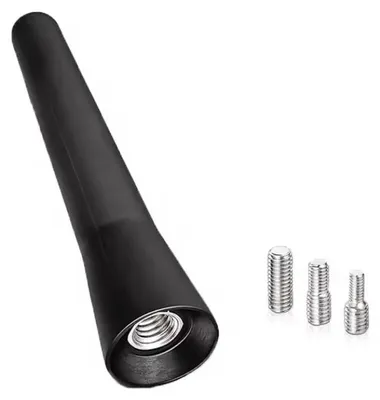 Mini-Autoradioantenne, 6,5 cm, DAB/AM/FM, mit M4/M5/M6 Adaptern