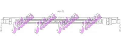 Produktbild von KAWE H6020 Bremsschlauch für FORD KA (RB)
