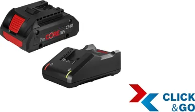 Immagine prodotto di Bosch Professional ProCORE 18V 4.0Ah battery set + GAL 18V-40 charger - 1600A01U7U