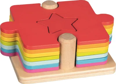 Produktbild von Stapel- und Legepuzzle, 15-teilig