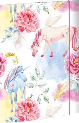 Produktbild von RNK Verlag Zeichnungsmappe "Einhorn" DIN A3
