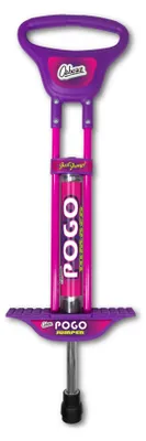 Produktbild von Pogo Stick 89 cm Pink Lila für Kinder - Sprunggerät, Hüpfgerät