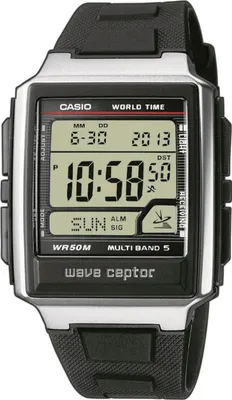 Produktbild von Casio WV-59R-1AEF Wave Ceptor Watch – 34 mm – Radio Controlled – 5 ATM Water Resistance