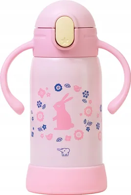 Image de Gobelet isotherme pour enfants pour l'école ZOJIRUSHI SQ-DA30E-PA Rose