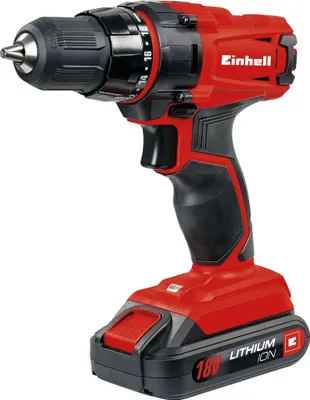 Immagine prodotto di Einhell Classic TC-CD 18-2 Li - Trapano/avvitatore a batteria - 2 velocità - chiave autocentrante 10 mm - 38 N-m
