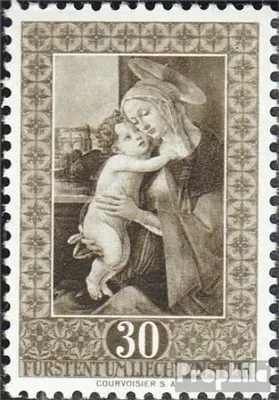 Produktbild von Briefmarken Liechtenstein 1952 Mi 307 gestempelt Gemälde