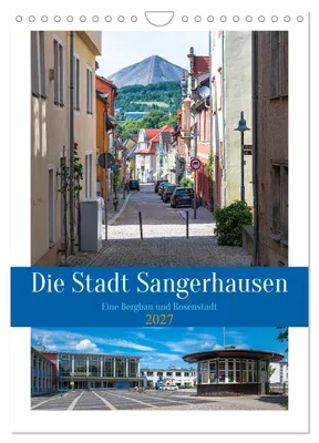 Immagine prodotto di La città di Sangerhausen (calendario da parete 2027, formato DIN A4 verticale), calendario mensile CALVENDO