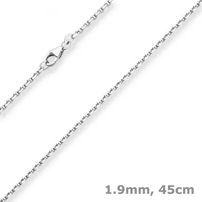 1-9mm-Ankerkette-diamantiert-aus-925-Silber-45cm