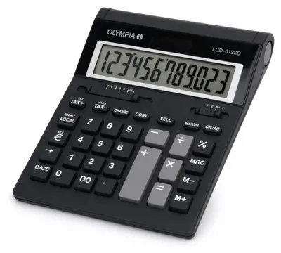 Produktbild von OLYMPIA Tischrechner LCD-612SD, 12-stelliges LCD-Display