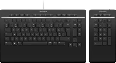 Produktbild von 3Dconnexion Keyboard Pro with Numpad - Tastatur und Nummernfeld