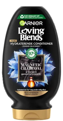 Zdjęcie produktu dla Odżywka Garnier Loving Blends z węglem drzewnym (250 ml)
