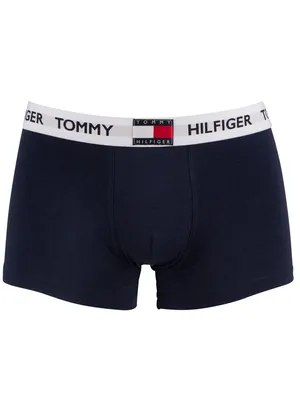 Produktbild von Tommy Hilfiger Tommy 85 trunk (1-pack), heren boxer normale lengte, blauw