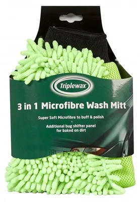 Produktbild von 3-in-1 Mehrzweck-Mikrofaser-Waschhandschuh