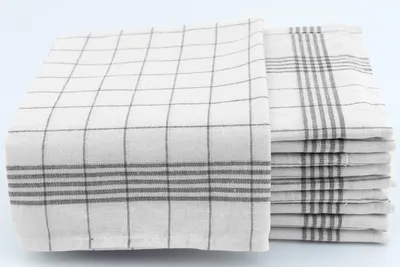 Produktbild von 10 Geschirrtücher 50x70cm anthrazit Küchentücher Geschirrtuch Set 100% Baumwolle