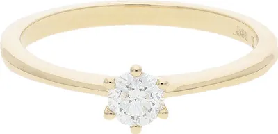Produktbild von Verlobungsring Gold 585 Brillant JL10-07-2805 JuwelmaLux Größe 58