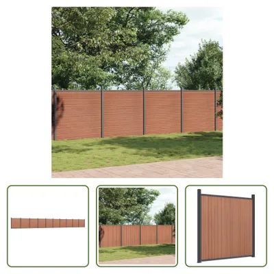 Productafbeelding van Living Store Zaanelement, bruin, 1737 x 186 cm, WPC