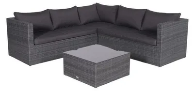 Produktbild von Garden Impressions Montana Loungeset - Earl Grey/ Dunkelanthrazit